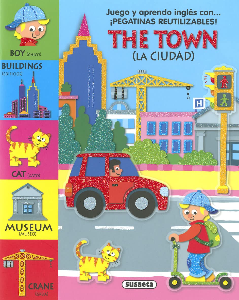 Libro: The Town / La ciudad (Aprendo inglés)