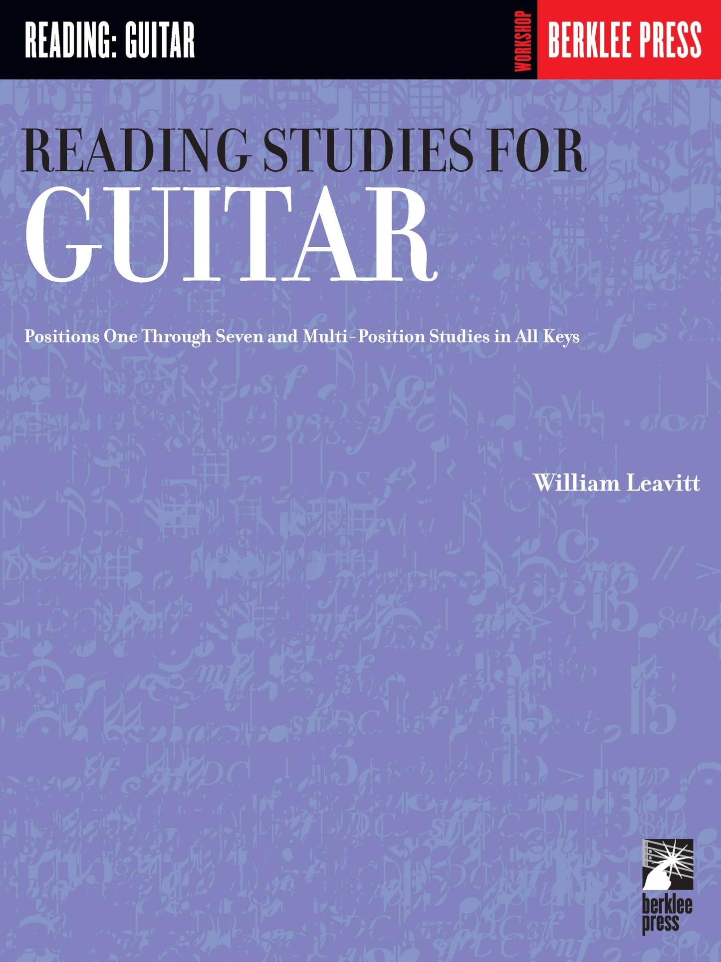 Libro: Reading Studies for Guitar: Positions One Through Seven and Multi-Position Studies in All Keys | Sheet Music Book for Classical Guitar Students | Technique Guitar Excersise with Chords and Rhythms