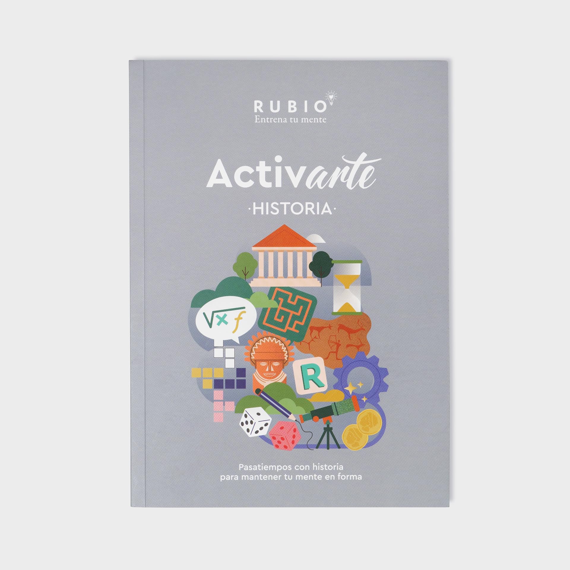 Libro: ActivARTE-Historia. | RUBIO | Adultos | Pasatiempos con historia para mantener tu mente en forma (vol. II) (Entrena tu Mente)