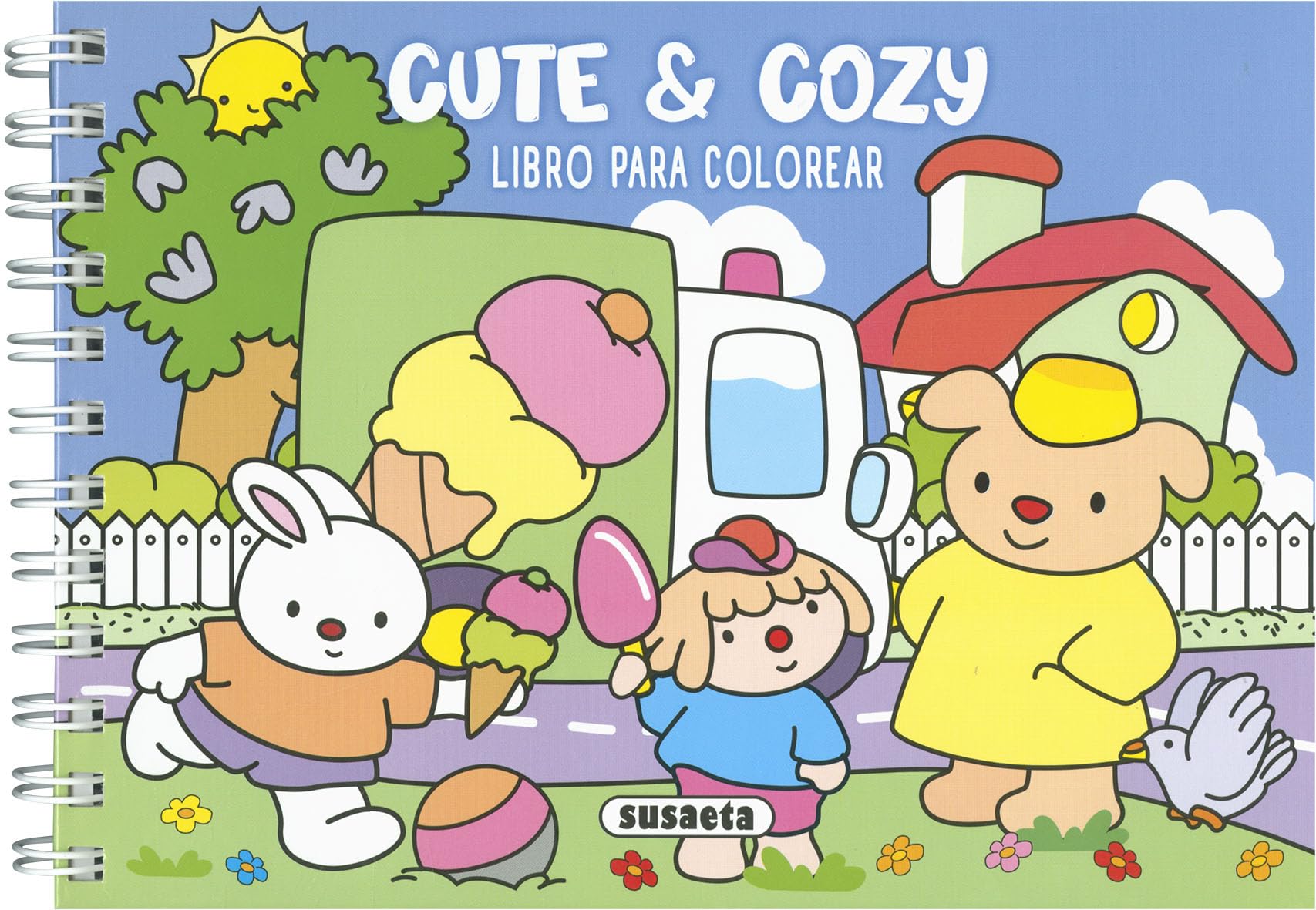 Libro: Cute & Cozy. Libro para colorear