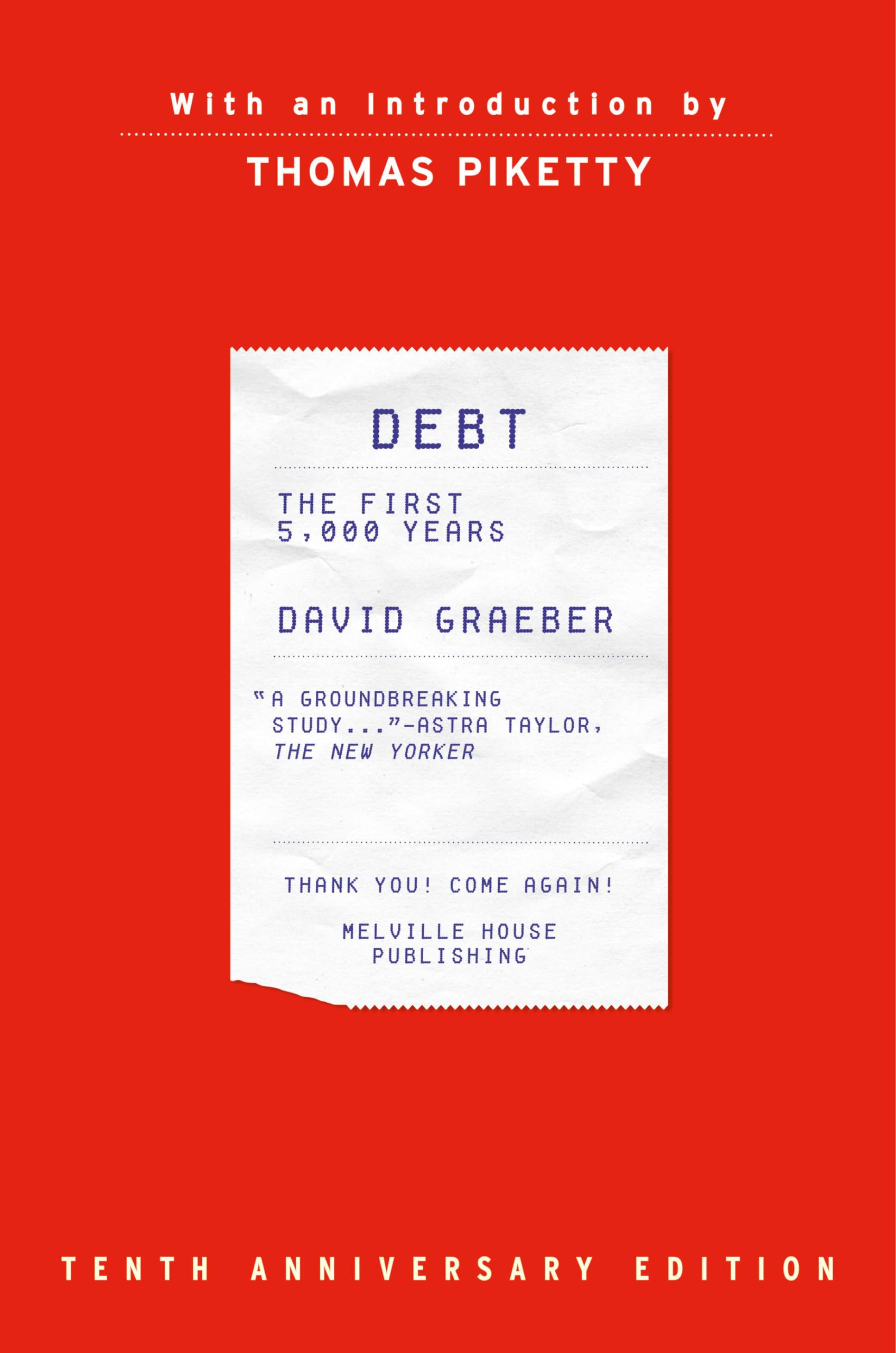 Libro: Debt: The First 5,000 Years,Updated and Expanded