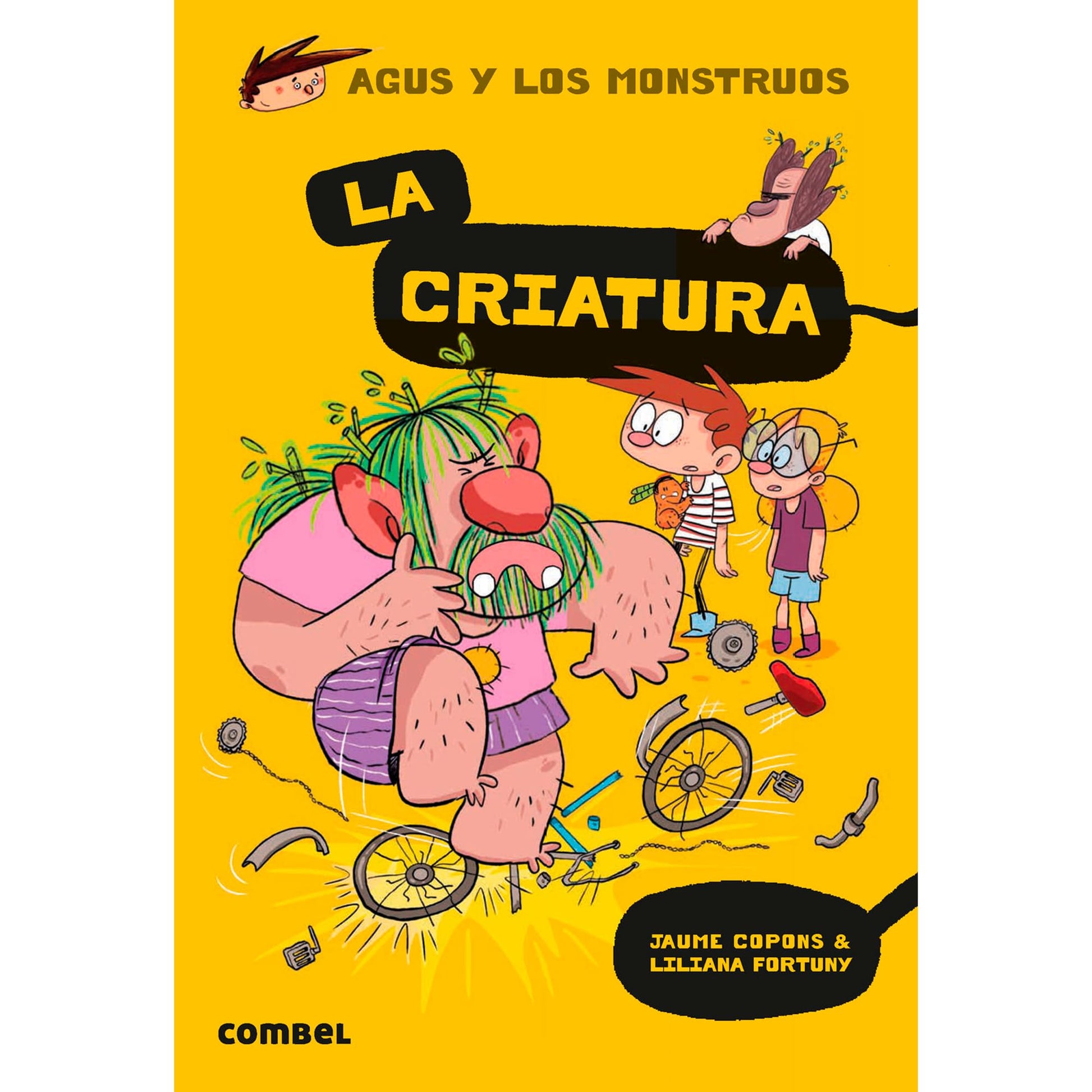 Libro: La Criatura (Agus y los Monstruos 18) - Novela Gráfica Infantil 8 Años | Fomenta la Lectura: Volume 18