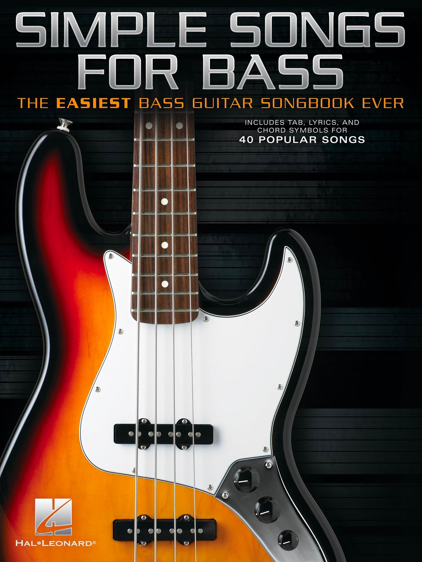 Libro: Simple Songs for Bass The Easiest Bass Guitar Songbook Ever | Beginner-Friendly TAB Sheet Music | Includes Smells Like Teen Spirit, Come Together and More | Hal Leonard Music Book