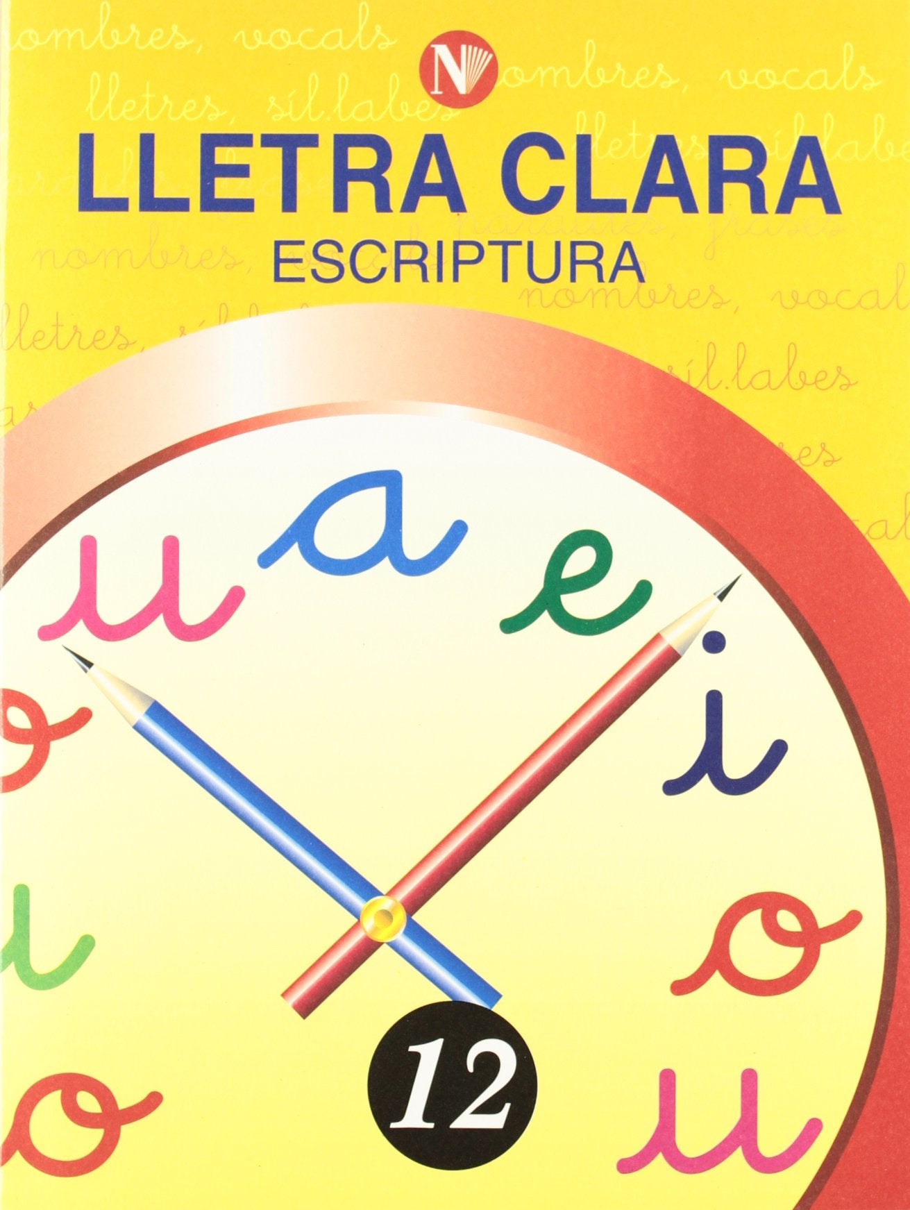 Libro: LLETRA CLARA ESCRIPTURA N? 12 1R 2N CURS