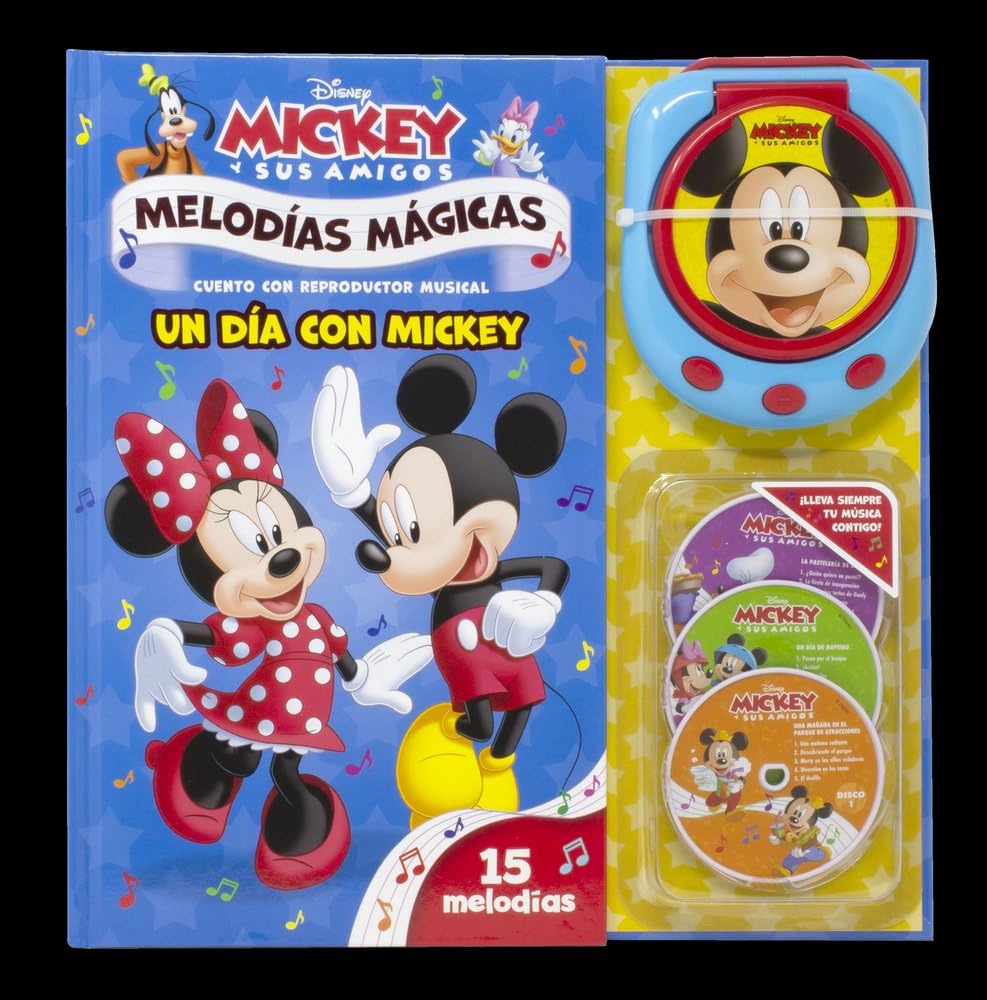 Libro: Mickey. Melodías Mágicas. Un día con Mickey: Cuento con reproductor musical