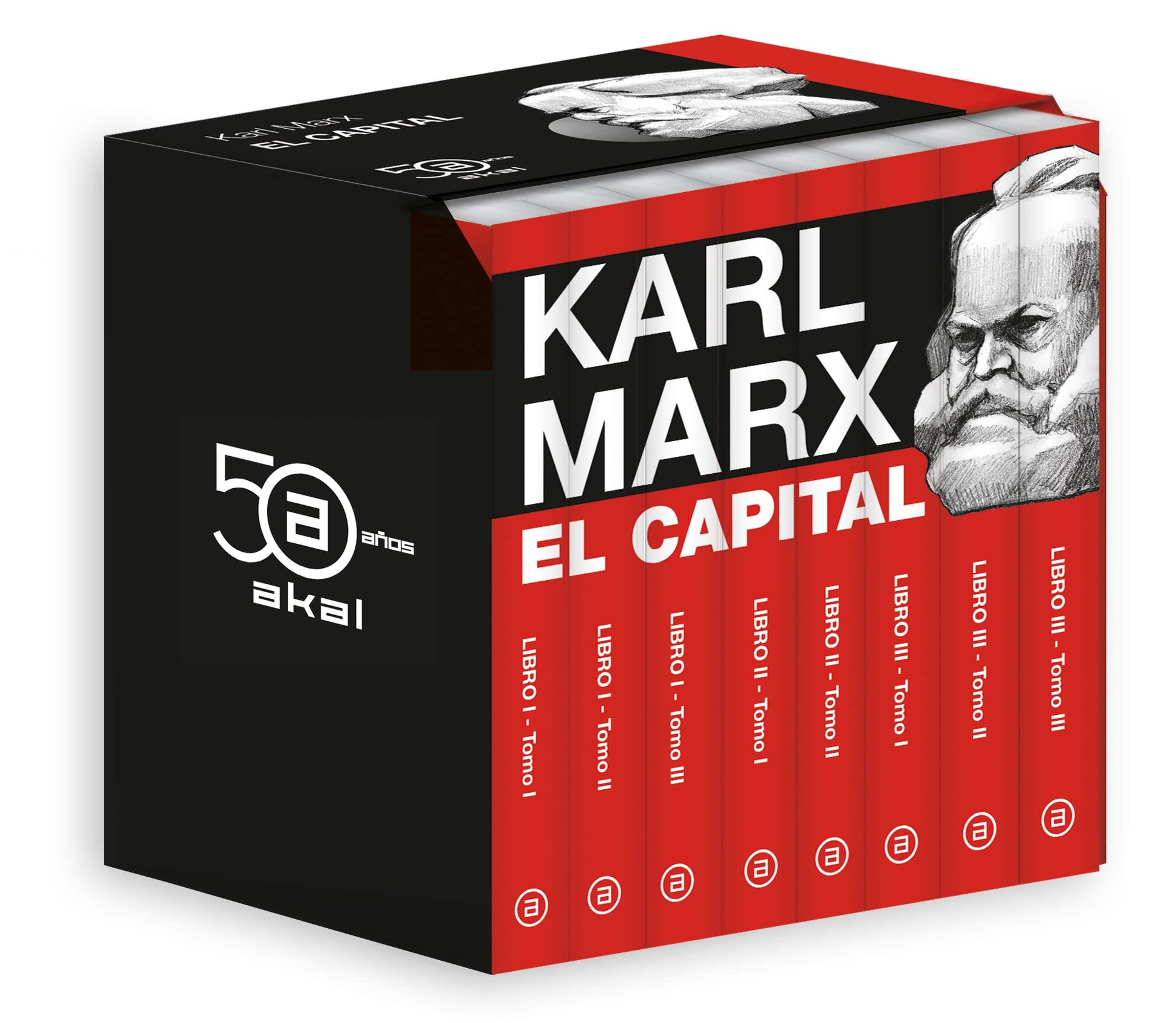 Libro: El Capital (Estuche Obra Completa): Crítica de la economía política