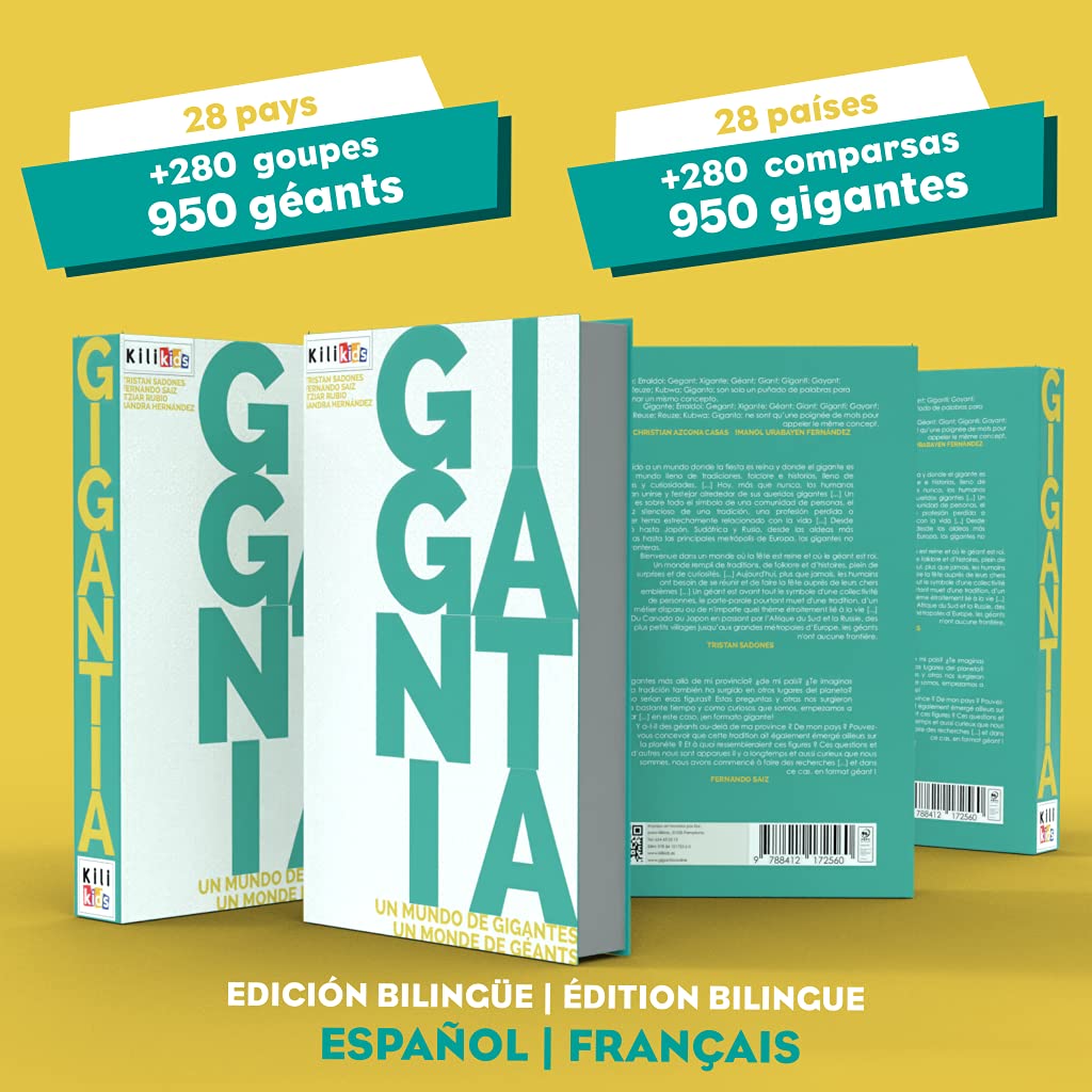 Libro: Gigantia: Un mundo de gigantes (Spanish and French Edition)