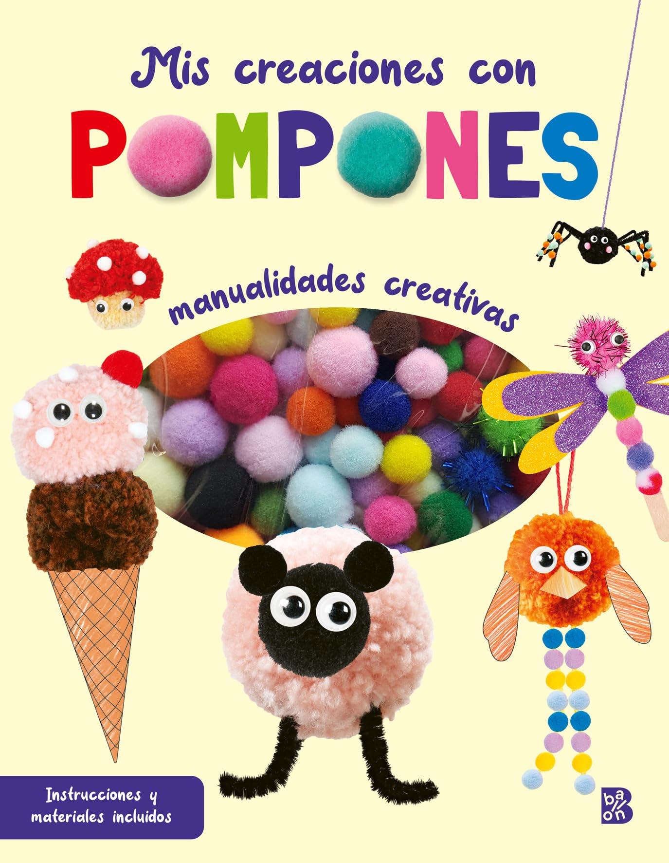 Libro: MIS CREACIONES CON POMPONES