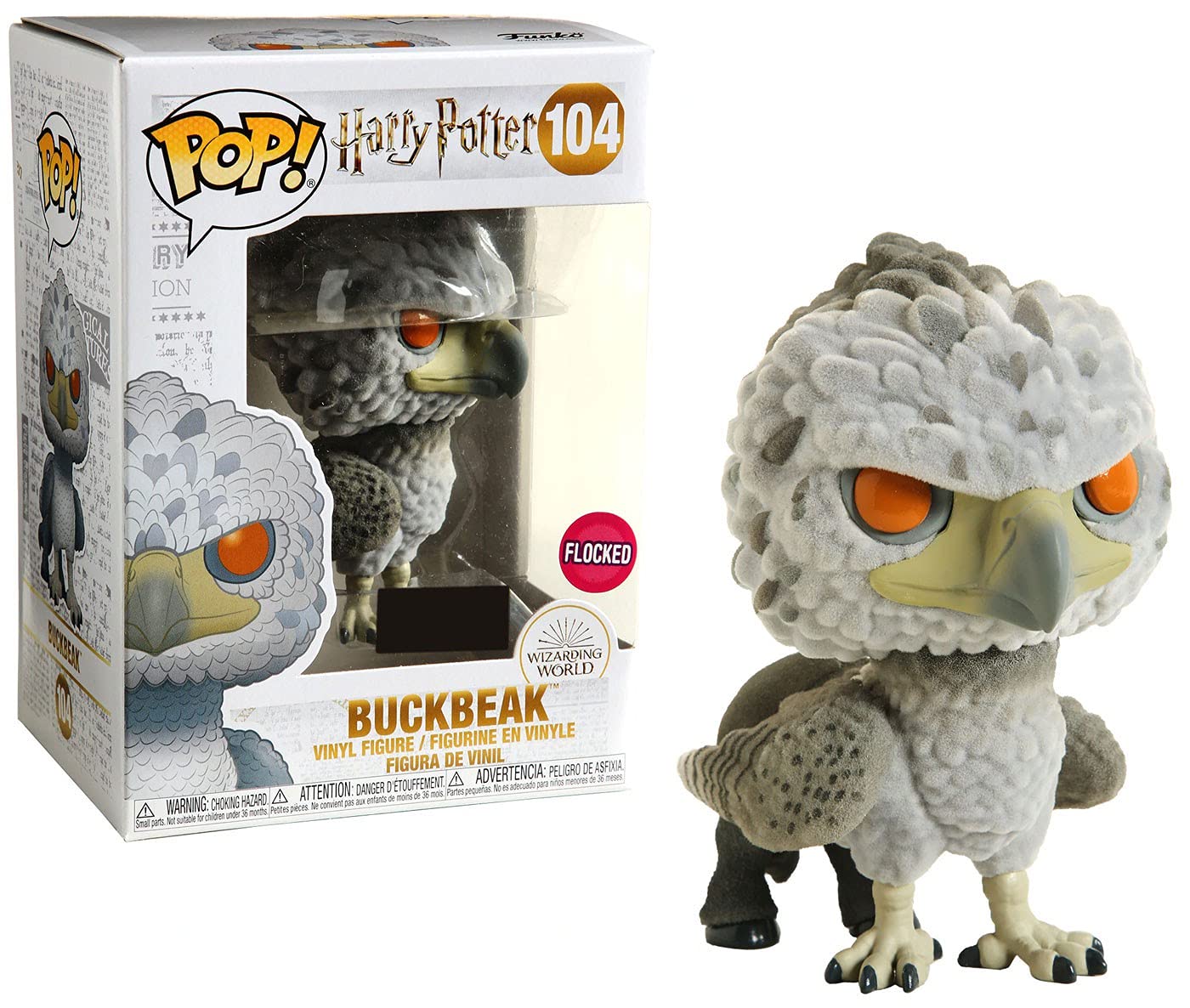 Funko Harry Potter Pop! Buckbeak (Aterciopelado) Figura de Vinilo Hot Topic Exclusivo Multi None