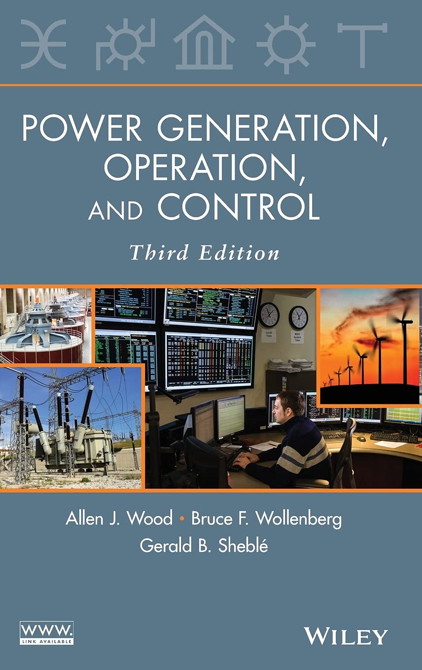 Libro: Power Generation, Operation, and Control