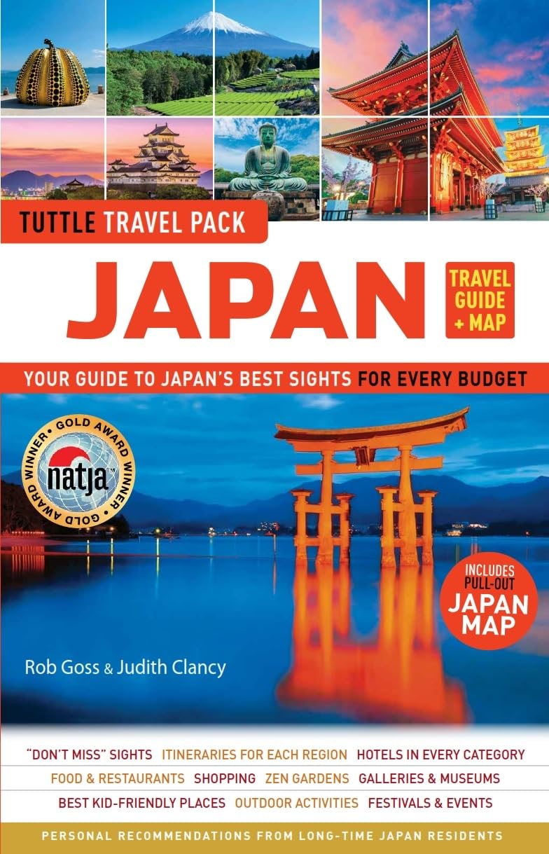 Libro: Japan Travel Guide + Map: Tuttle Travel Pack: Your Guide to Japan's Best Sights for Every Budget (Includes Pull-out Japan Map) (Tuttle Travel Guide & Map)