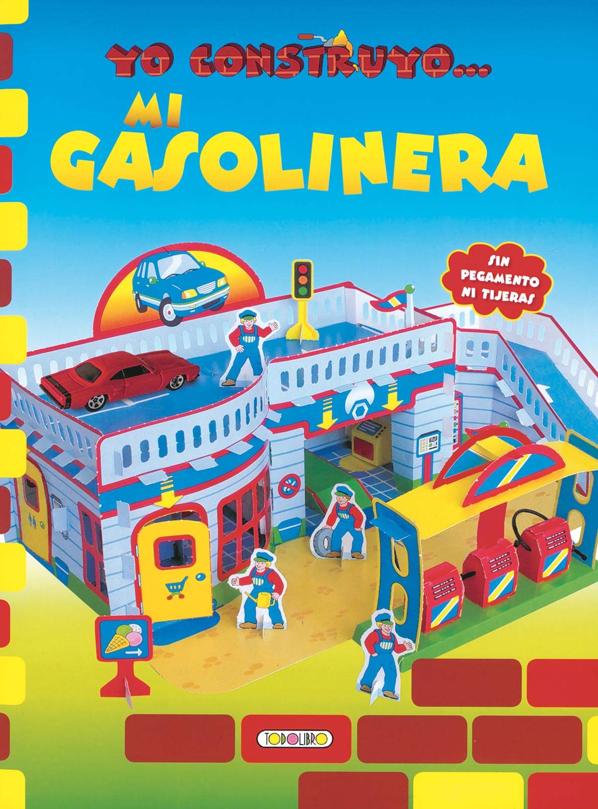 Libro: Mi gasolinera, yo construyo... (Construcciones de papel)
