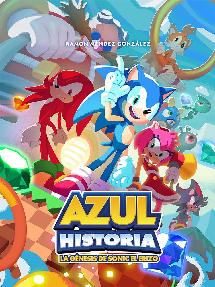 Libro: Azul historia la genesis de sonic el erizo
