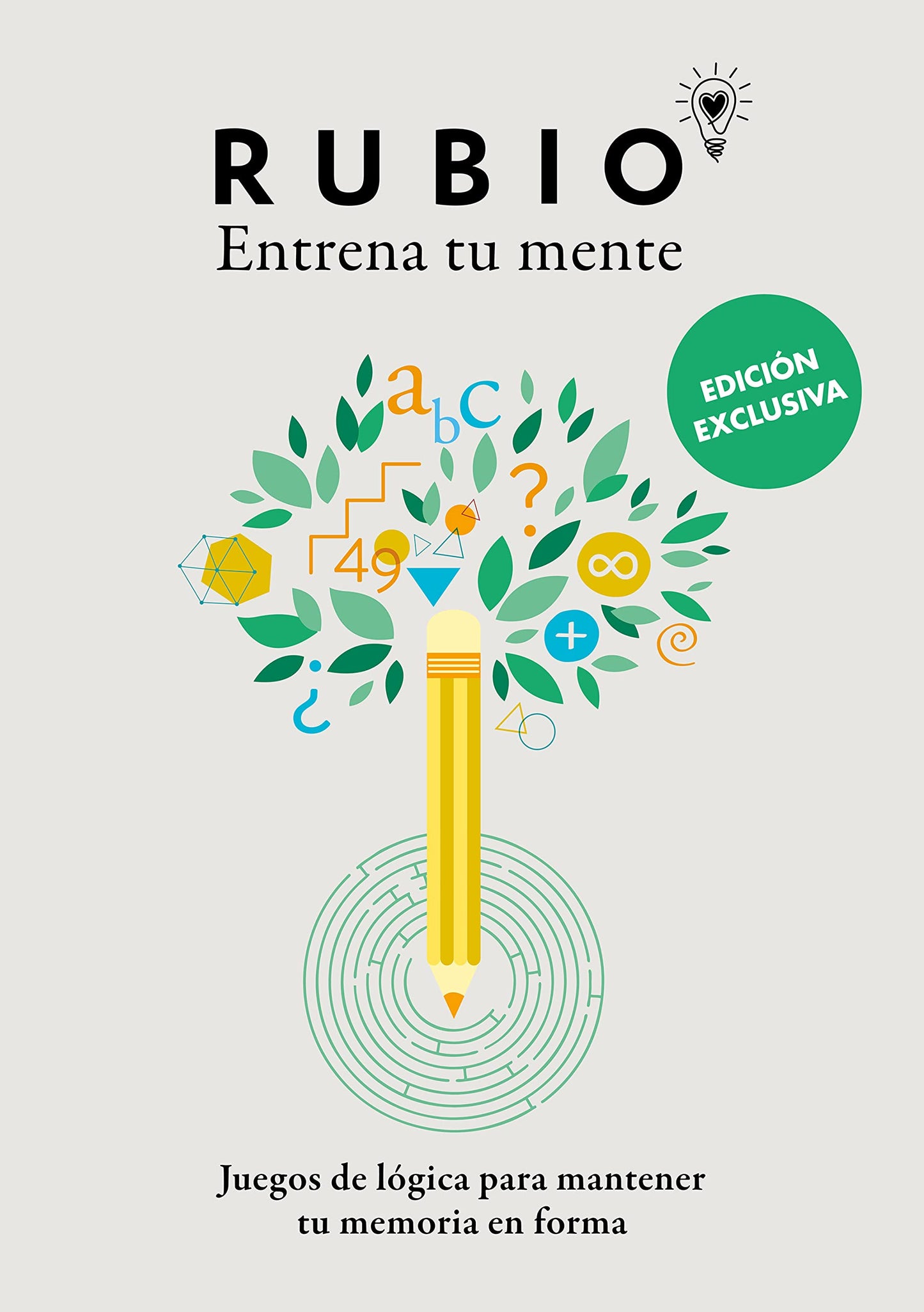 Libro: Juegos de lógica para mantener tu memoria en forma (edición exclusiva) (Rubio. Entrena tu mente): Ejercicios y juegos de memoria para adultos (Crecimiento personal)