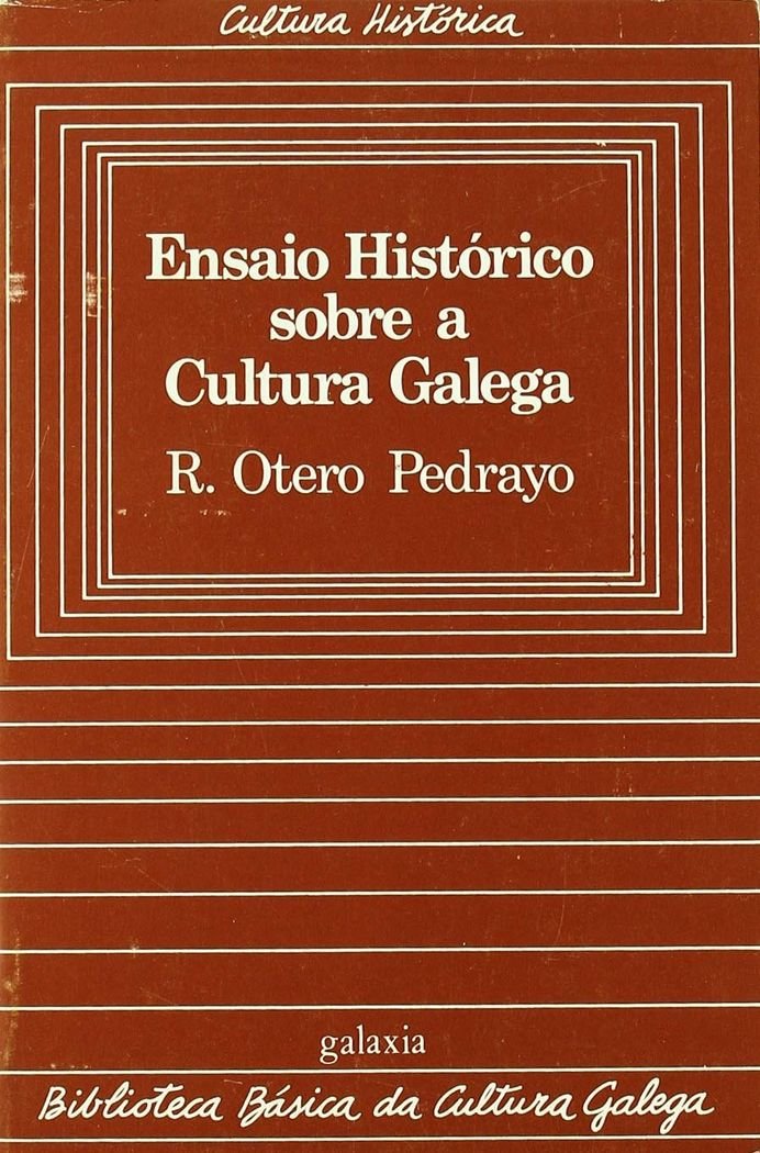 Libro: Ensaio historico sobre a cultura galega