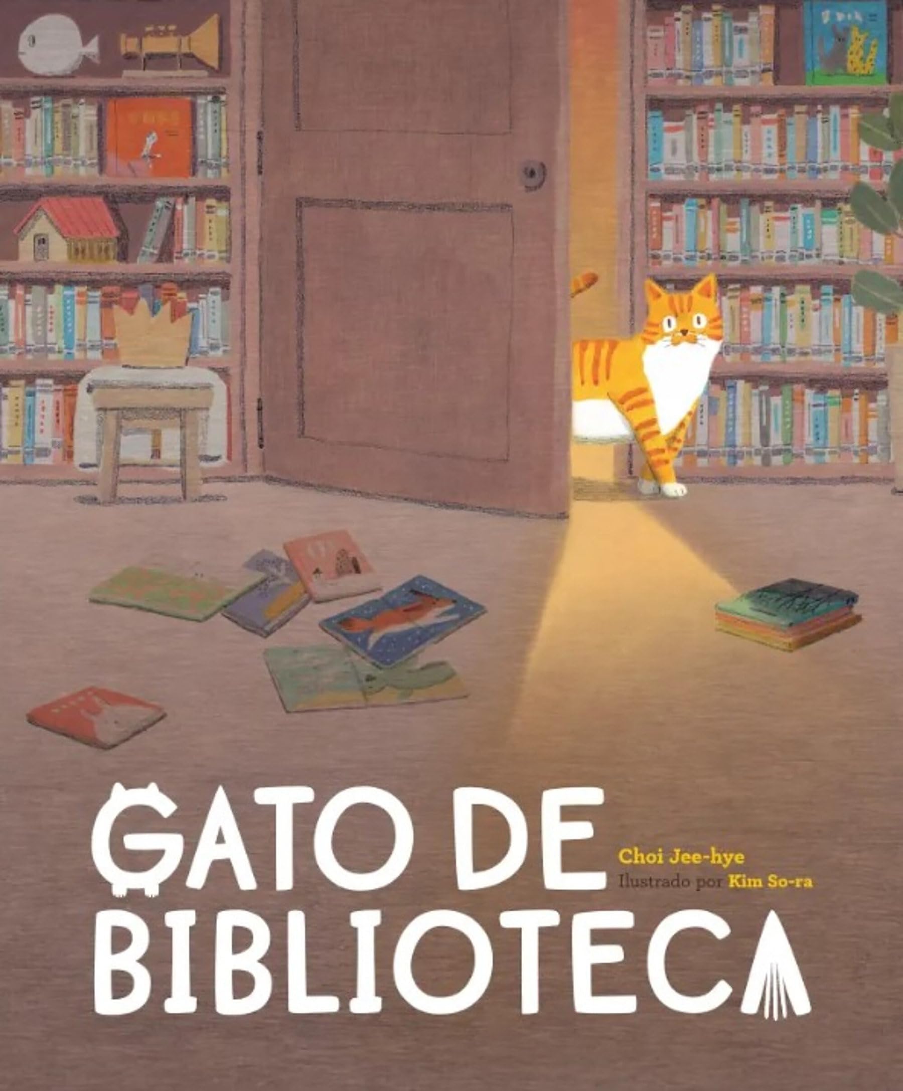 Libro: Gato de biblioteca (Cuentos infantiles)