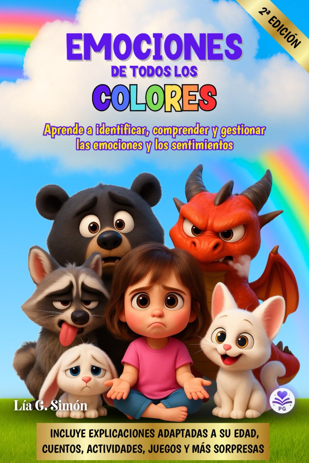 Libro: Emociones de todos los colores: Libro infantil ilustrado para que niños y niñas de 3 a 6 años aprendan a identificar, comprender y gestionar sus emociones y sentimientos