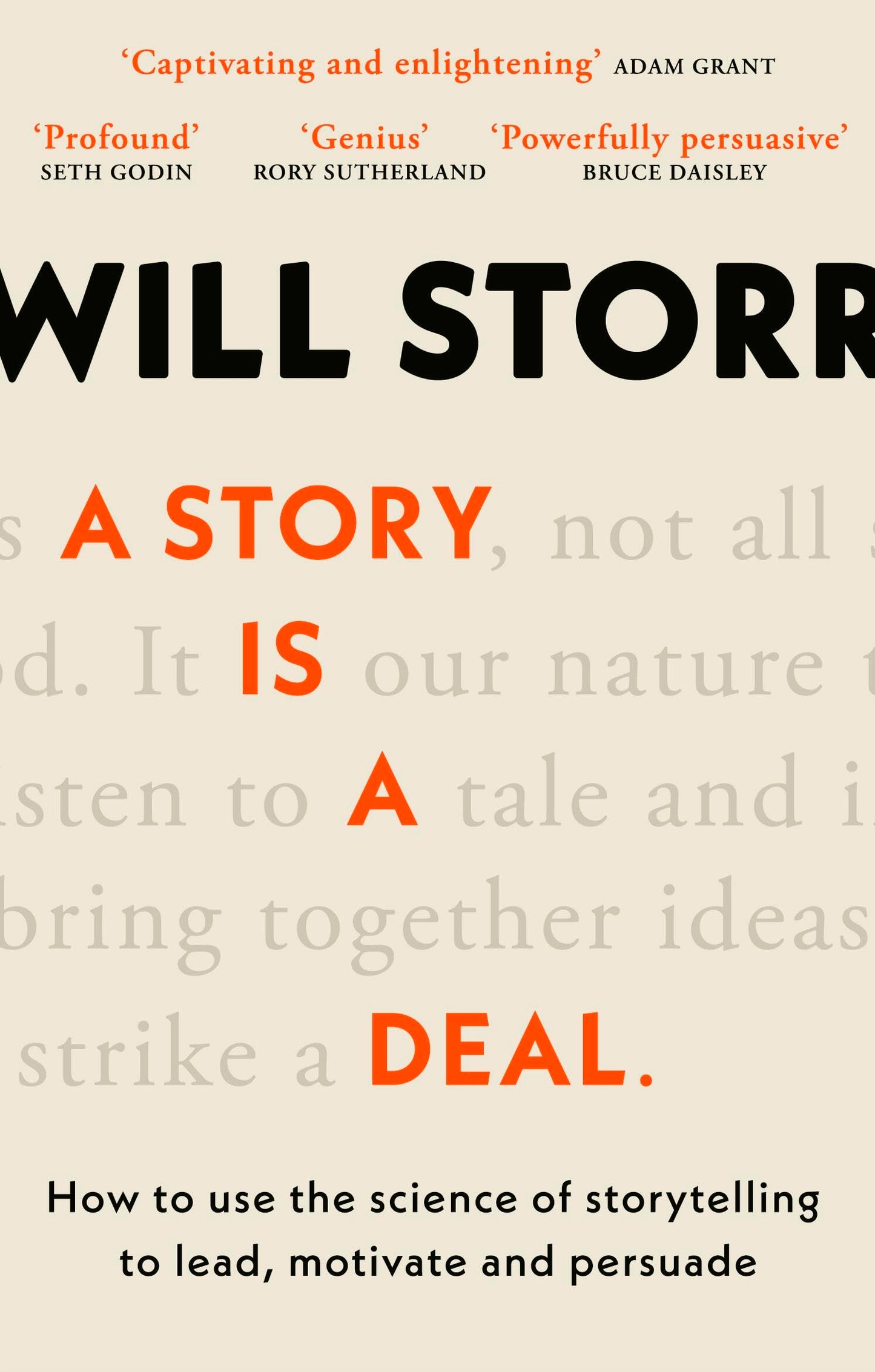 Libro: A Story is a Deal: How to use the science of story to motivate and persuade