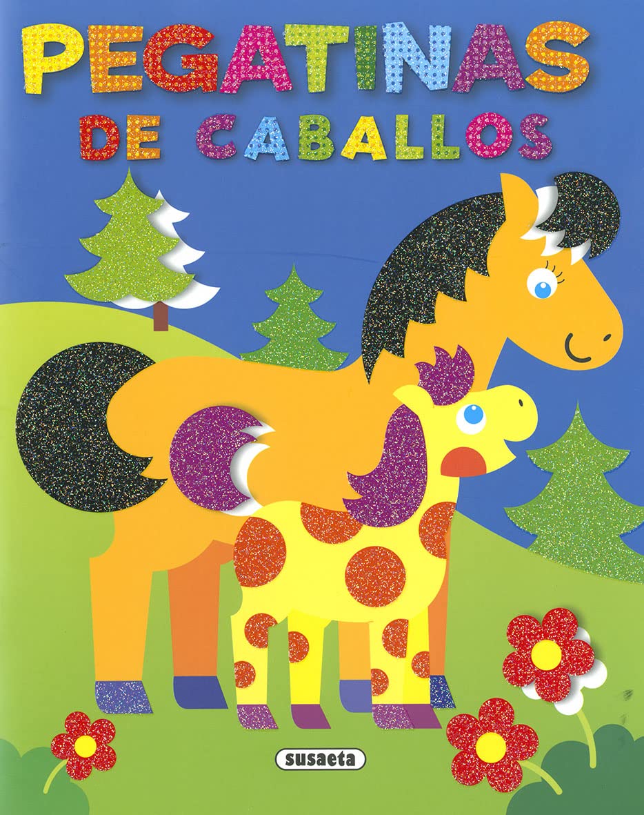 Libro: Pegatinas de caballos 2 (Pegatinas faciles)
