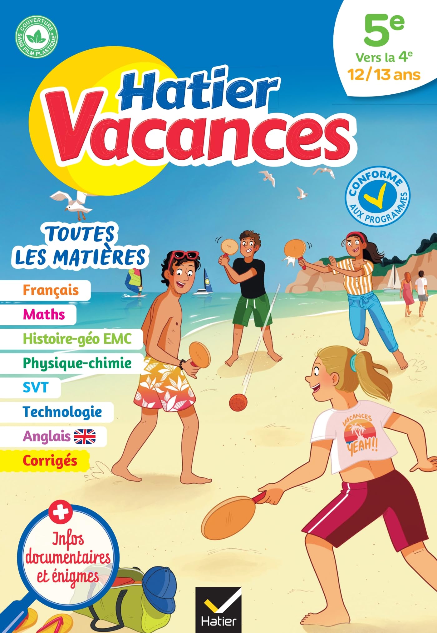 Libro: Hatier vacances de la 5e vers la 4e: Toutes les matières
