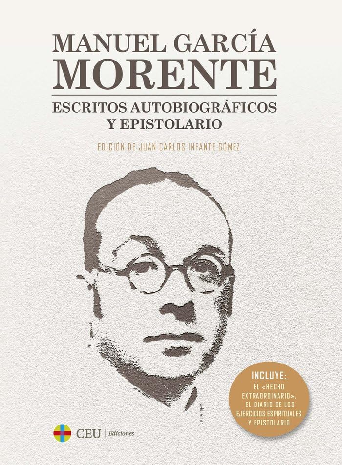 Libro: Manuel García Morente.: Escritos autobiográficos y epistolario.