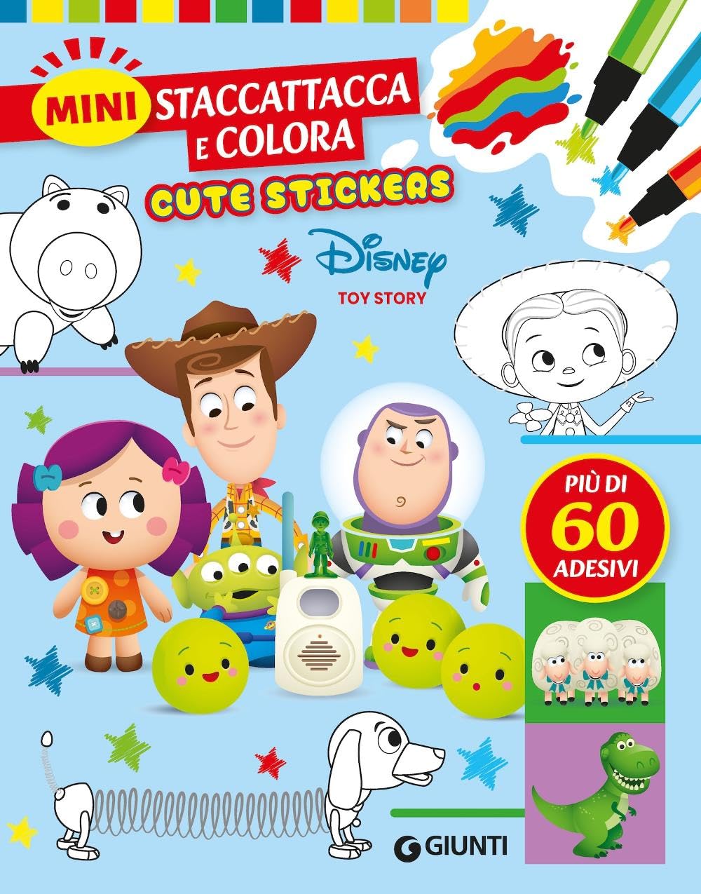 Toy Story. Cute stickers. Mini staccattacca e colora. Ediz. illustrata (Disney mini)