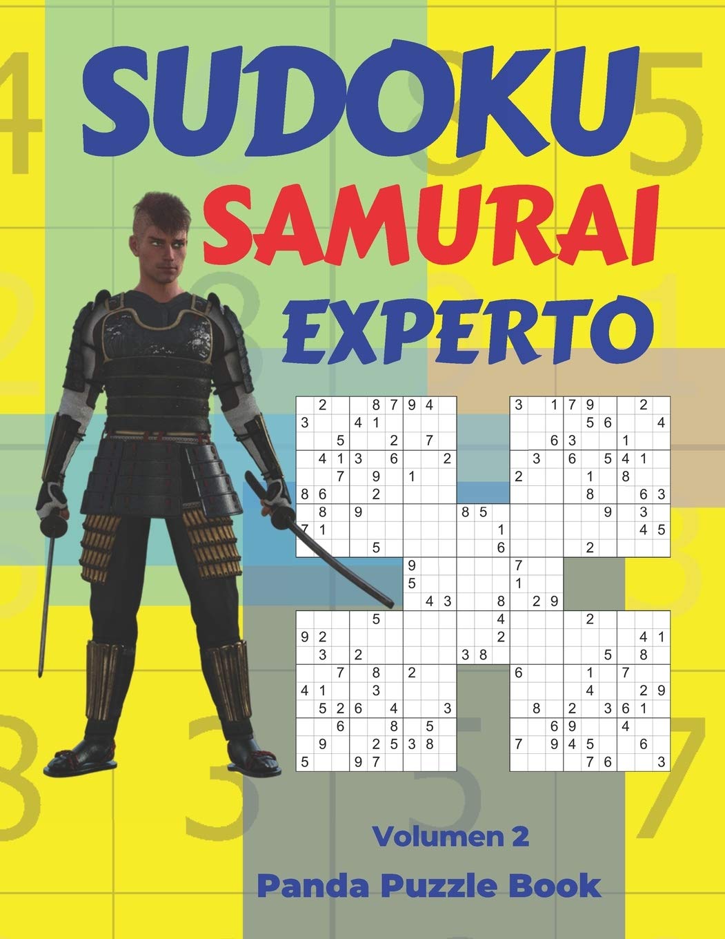 Libro: Sudoku Samurai Experto - Volumen 2: Juegos De Lógica Para Adultos
