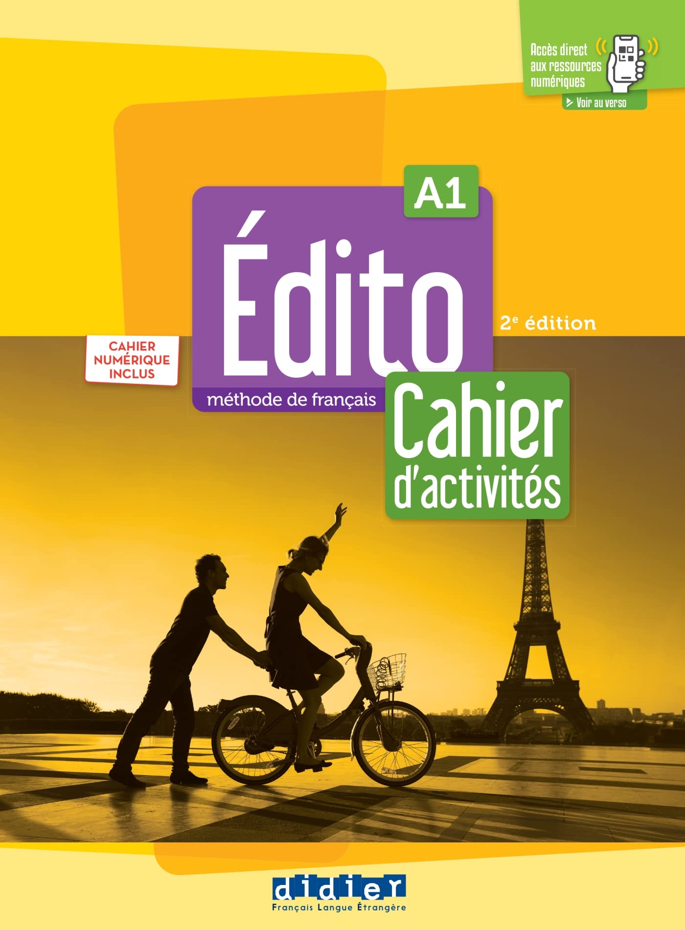 Libro: Édito A1 - édition 2022-2024 - Cahier + numérique inclus