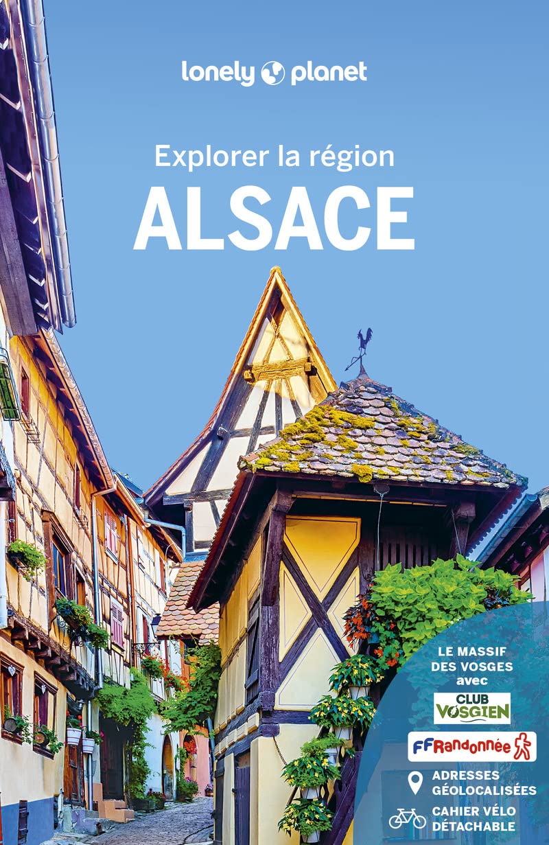 Libro: Alsace: Avec 1 cahier vélo détachable