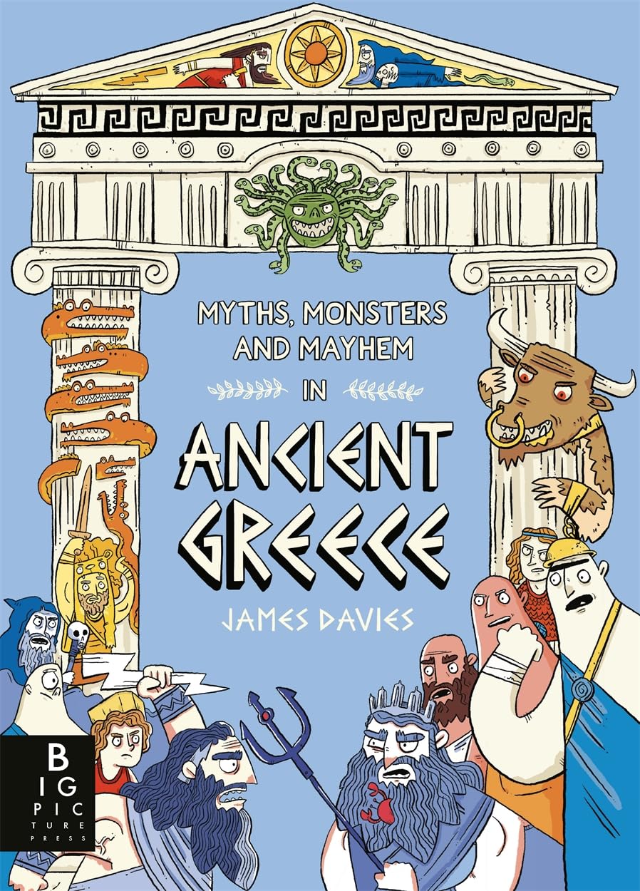 Libro: Comic Strip Myths: Myths, Monsters and Mayhem in Ancient Greece
