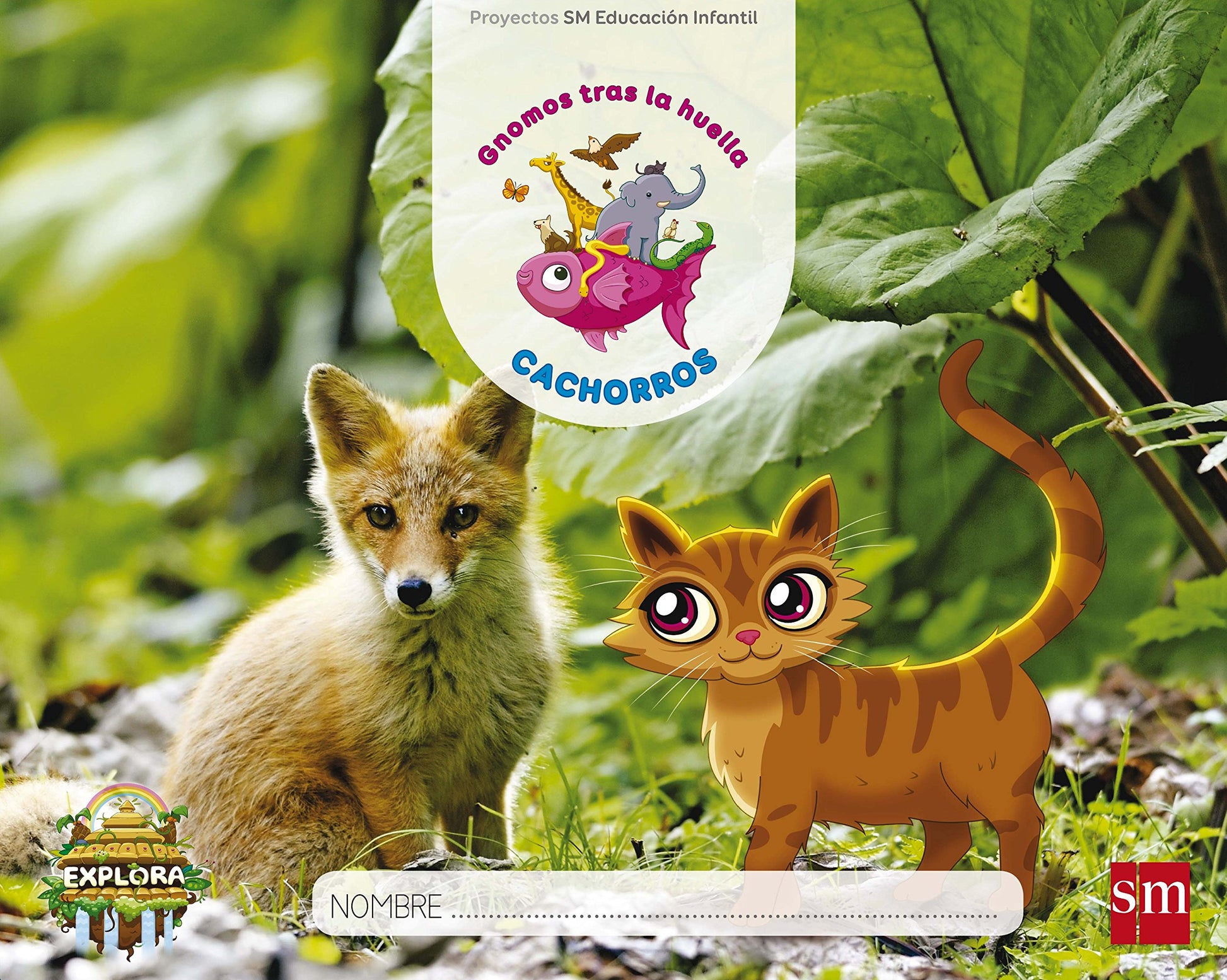 Libro: Cachorros. (Gnomos tras la huella Nivel 1). Explora