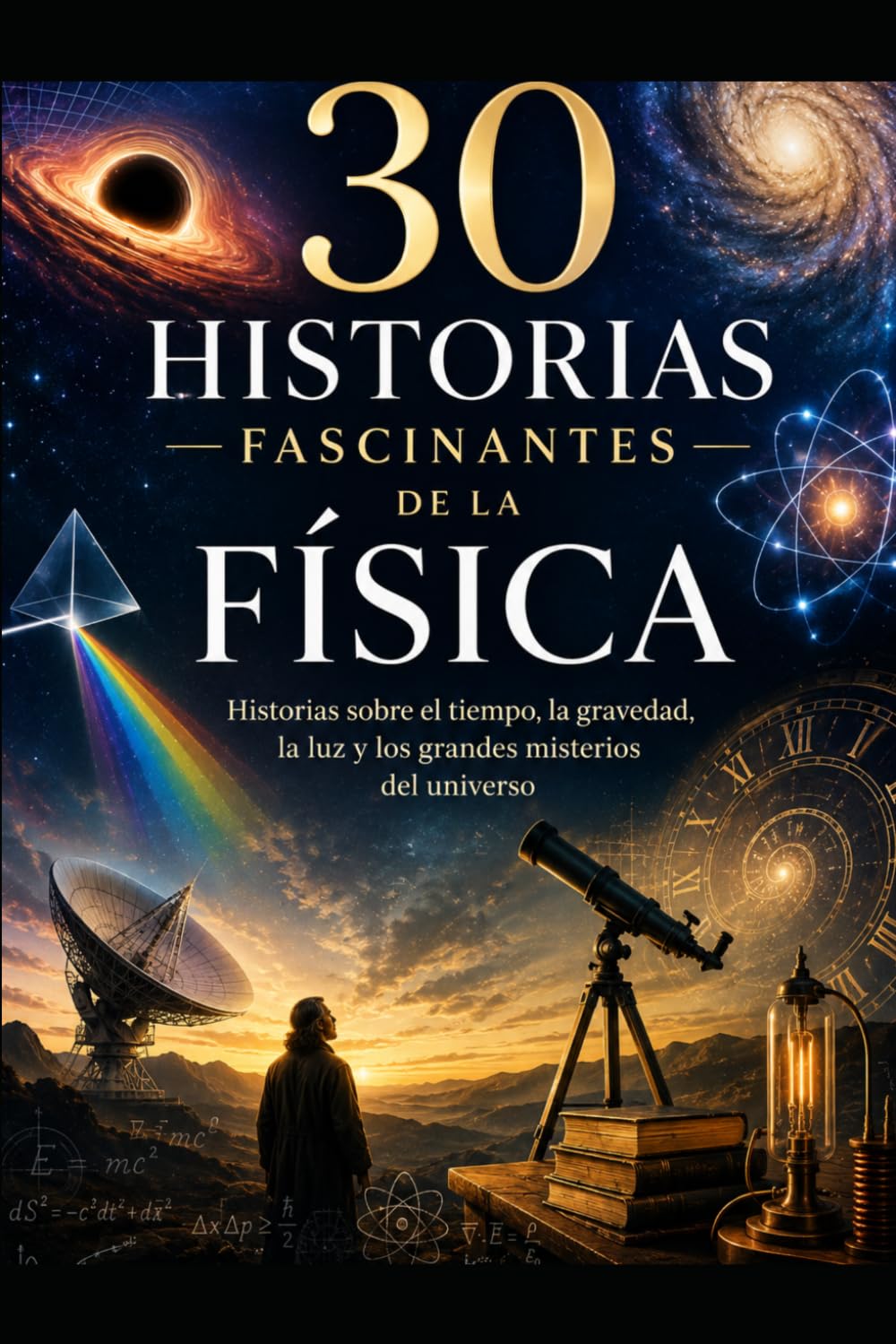 Libro: 30 historias fascinantes de la física: Historias sobre el tiempo, la gravedad, la luz y los grandes misterios del universo (Spanish Edition)