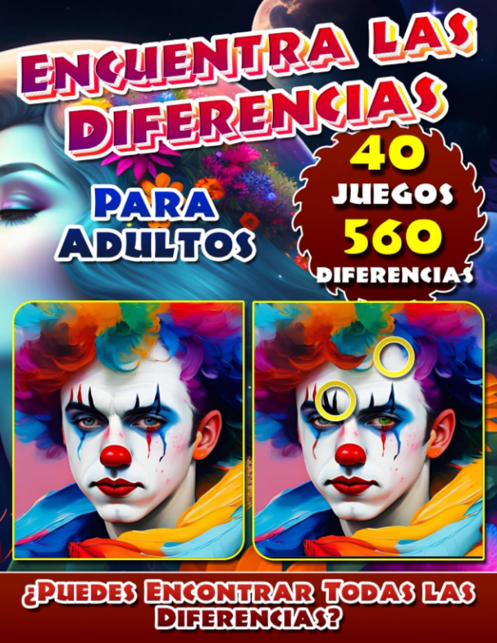 Libro: Encuentra las Diferencias Para Adultos: Libros de Juegos de Encontrar Diferencias. Busca las Diferencias. ¿Puede Desvelarlos Todos?