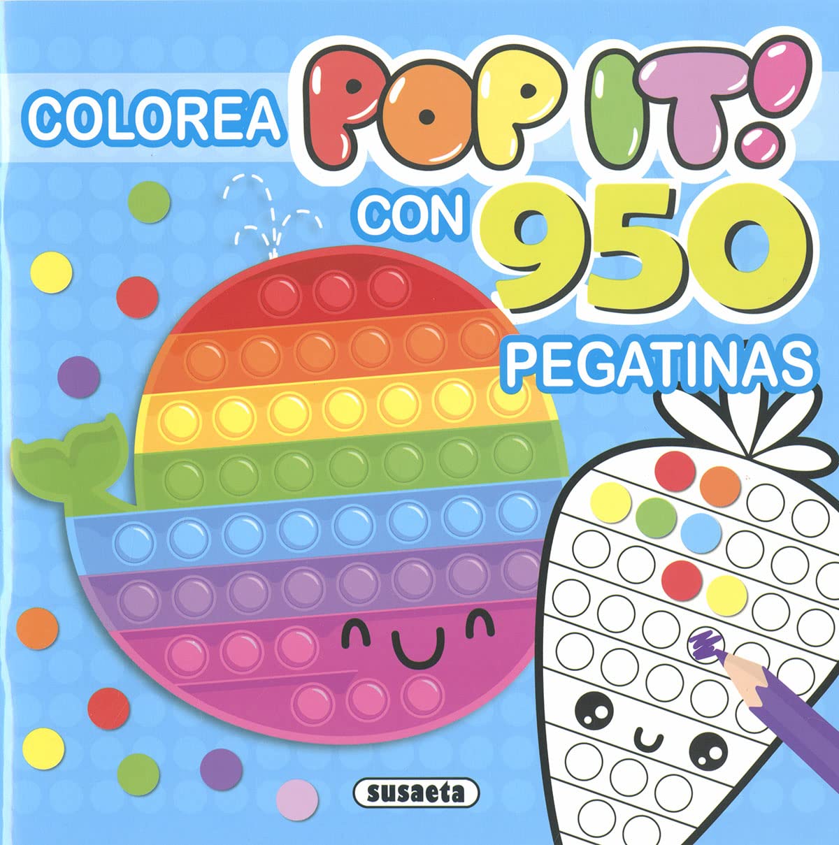 Libro: Colorea Pop-it - 1