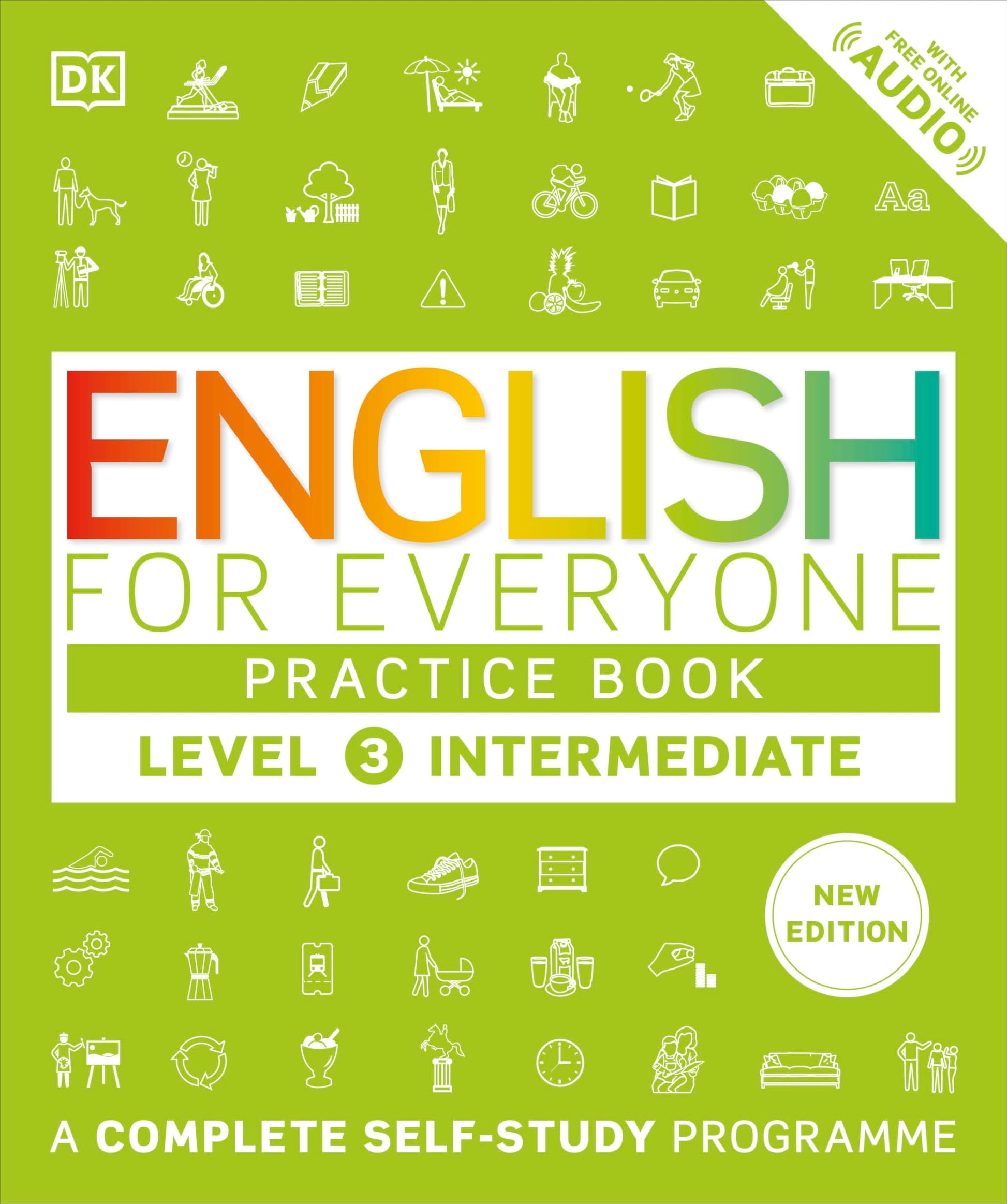 Libro: English for Everyone Practice Book Level 3 Intermediate: A Complete Self-Study Programme