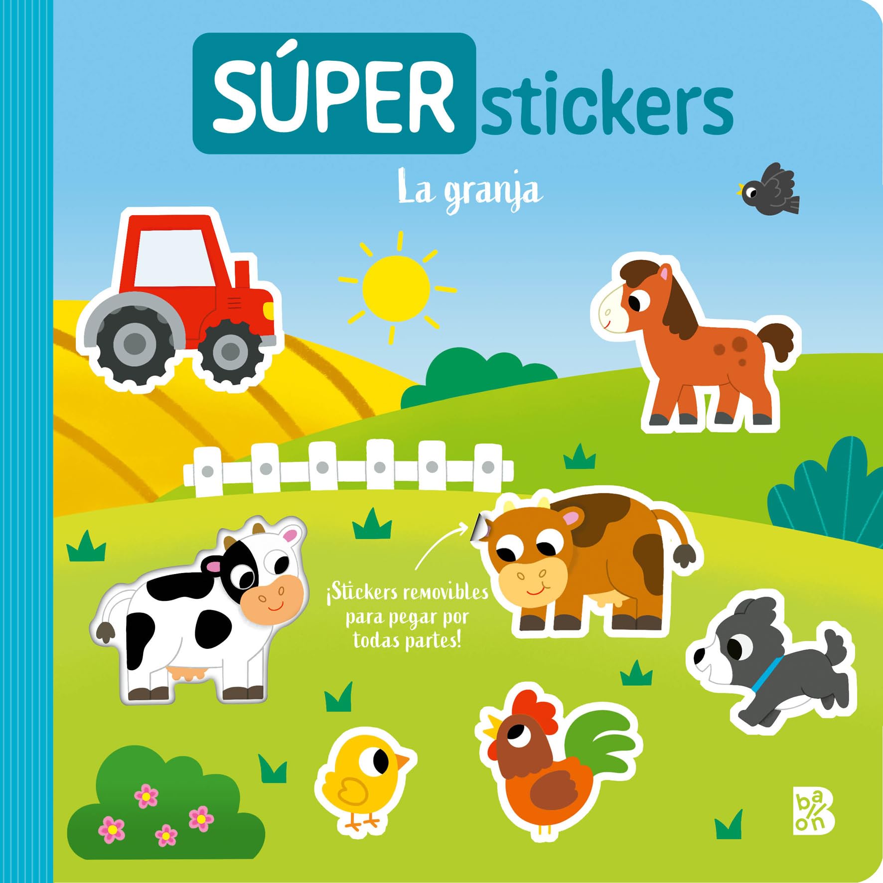 Libro: SUPER STICKERS LA GRANJA