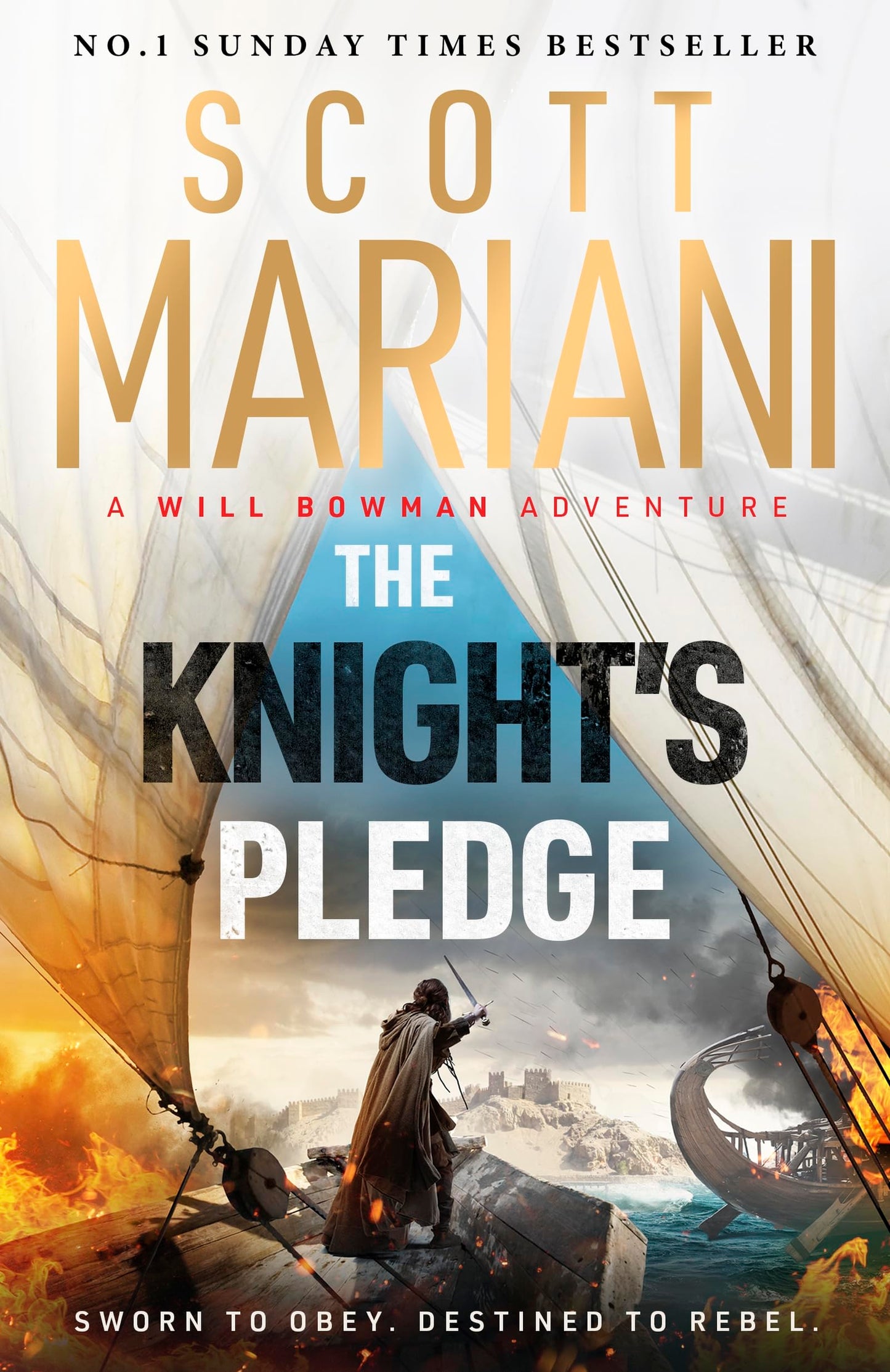 Libro: The Knight's Pledge: A new epic historical adventure novel in the Will Bowman saga, from the Sunday Times number one bestselling author of the Ben Hope series