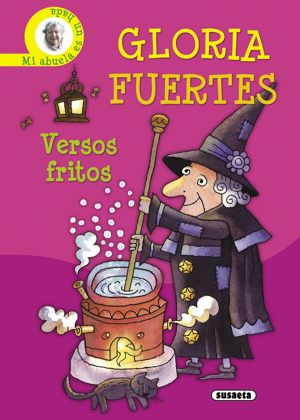 Libro: Versos Fritos.Gloria Fuertes(Amarillo)