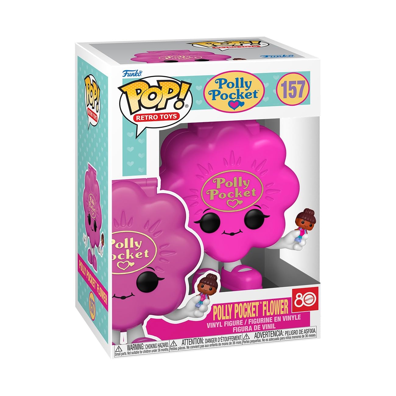 Funko Pop! Polly Pocket - Shell Pocket Flower Rose - Figura