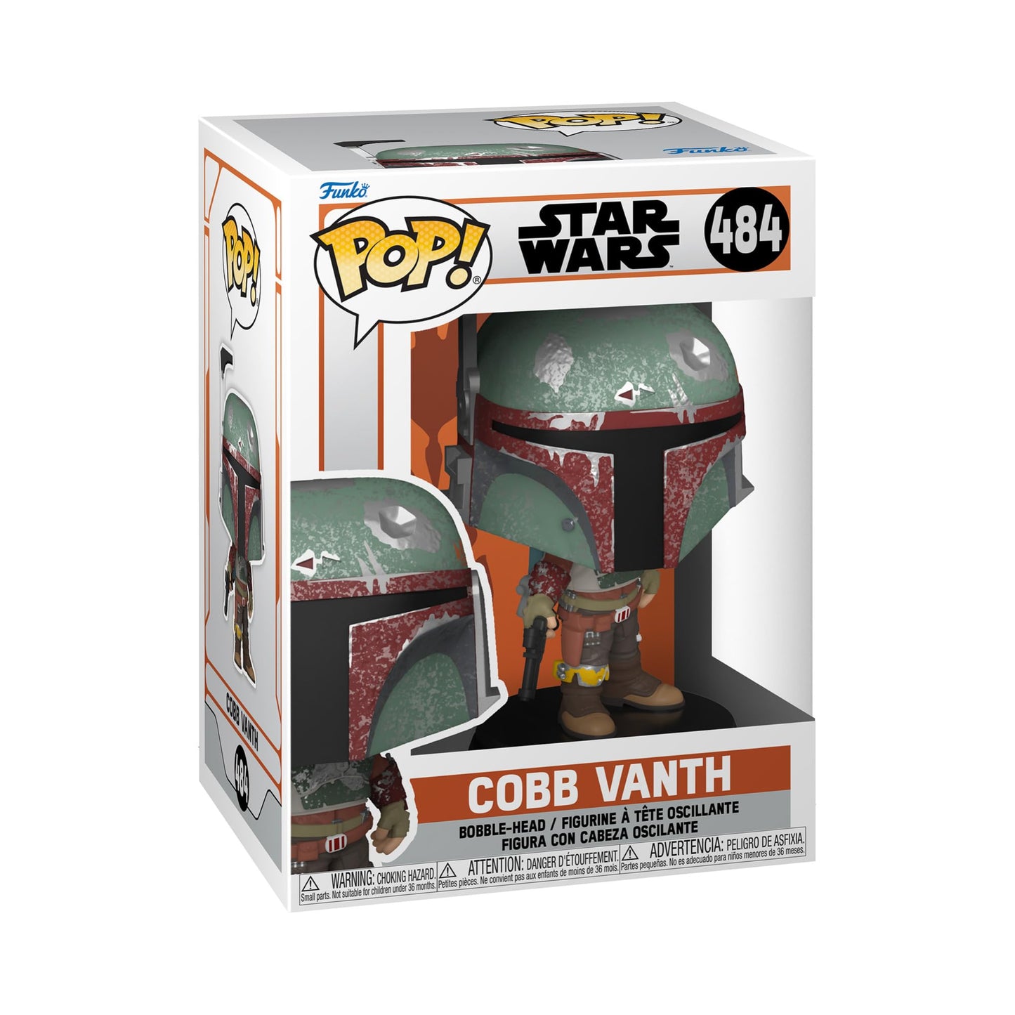 Funko Pop! Star Wars: El Mandaloriano - Marshal with Chase - 1/6 Odds for Rare Chase Variant - Collectible Figura de Vinilo