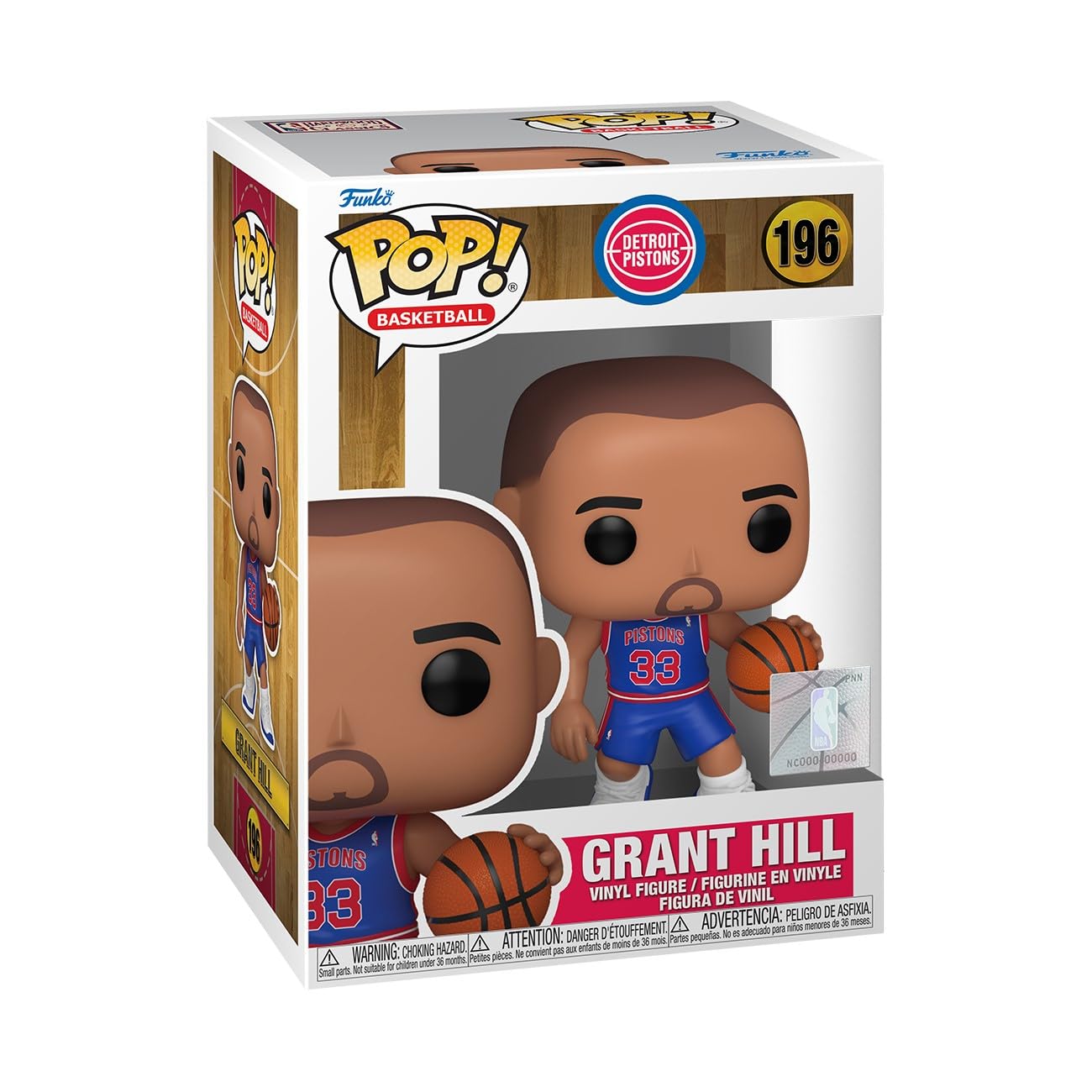 Funko Pop! NBA: Detroit Pistons - Grant Hill Rookie Season