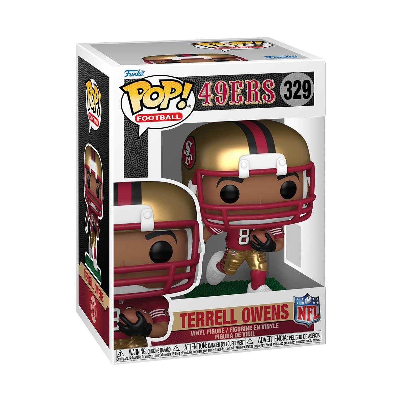 Funko Pop! Leyendas NFL: Terrell Owens (49ers)