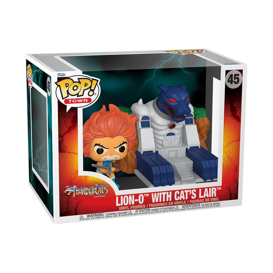 Funko Pop Town: Thundercats - Lion-O with Cat's Lair