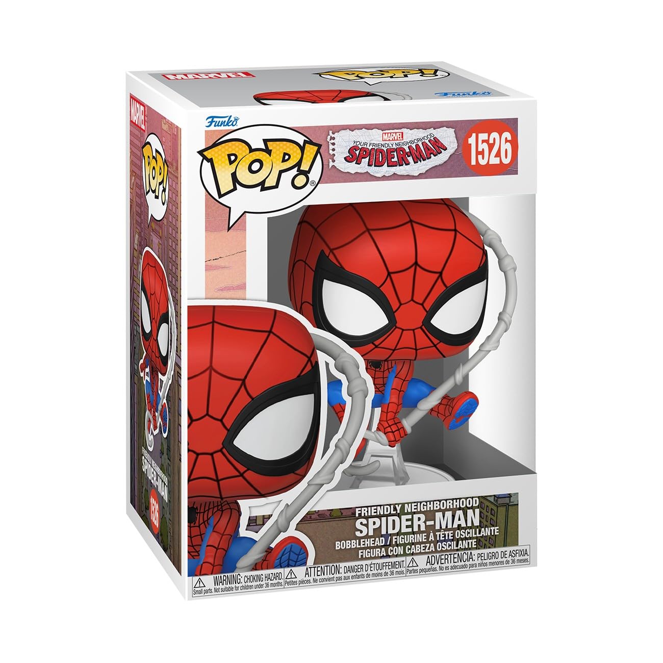 Funko Pop! Amigable Vecindario Spider-Man - Doctor Strange (Traje Final)