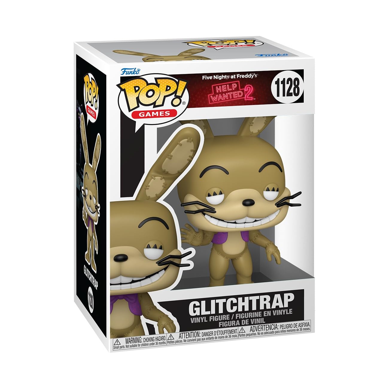 Funko Pop! Videojuegos: Five Nights at Freddy's: Help Wanted 2 - Glitchtrap