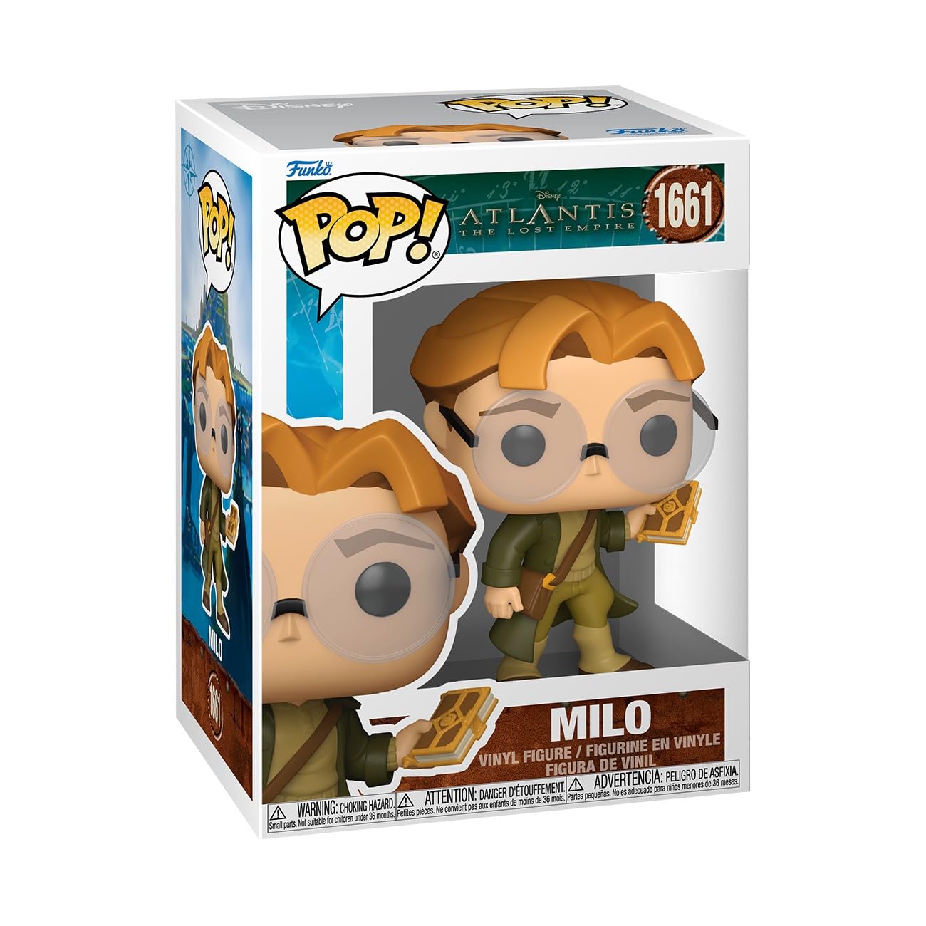 Funko Pop! Disney: Atlantis the Lost Empire - Milo Thatch