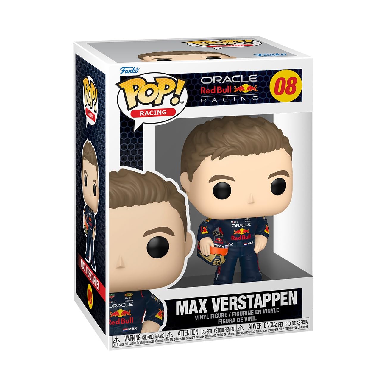 Funko Pop! Racing: Red Bull Racing - Max Verstappen with Helmet