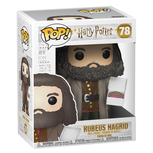 Funko 35508 Pop! Harry Potter: Hagrid with Cake 6", Multicolor