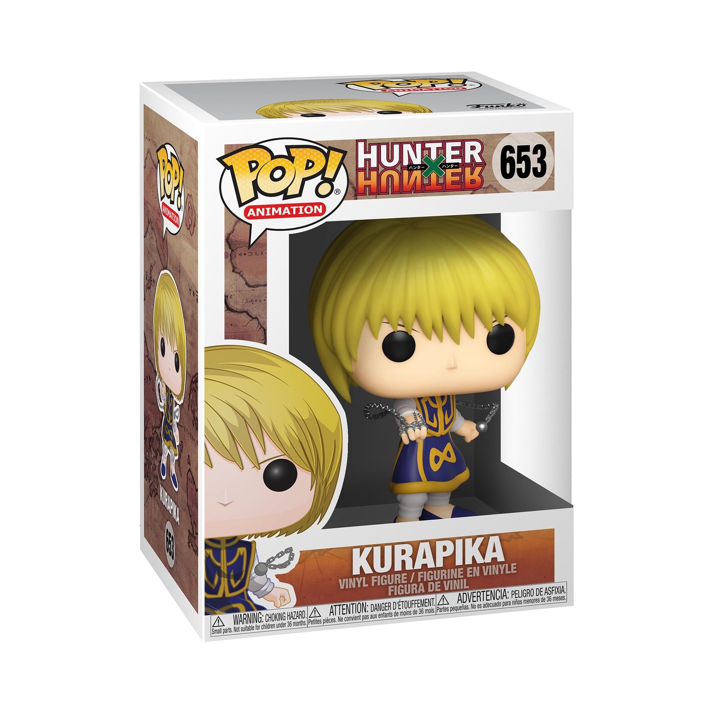 Funko Pop! Animación: Hunter x Hunter - Kurapika, Multicolor, 3.75 Pulgadas