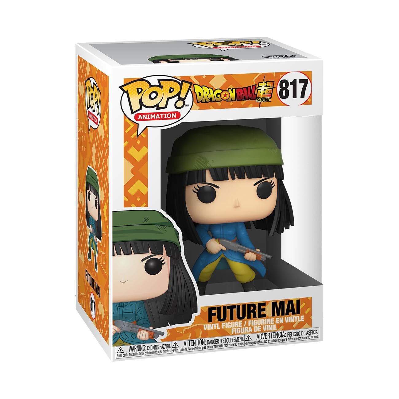 Funko Pop! Animación: Dragon Ball Super - Future Mai, Multicolor, Model:47687